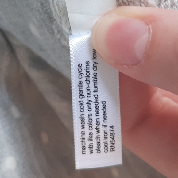 Gray w/white Polka Dot Hoodie dress - Picture 4 of 6